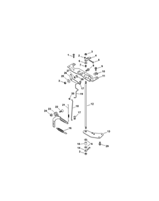 Kohler Cv670-3015 Engine Controls Diagram and Parts List for Z-FORCES48-KH 53AH5FJB050-22HP Cub Cadet Lawn Tractor